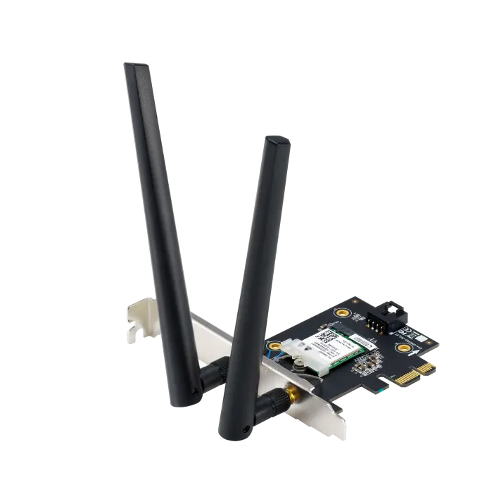 ASUS PCE-BE6500 ( BULK PACK ) BE6500 Tri Band PCI-E WiFi 7 (802.11be) Wi-Fi Adapter