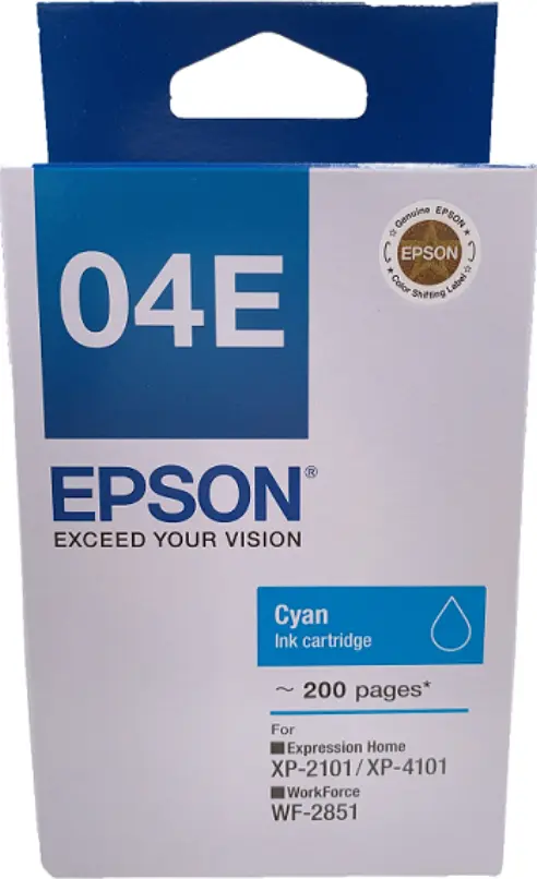 EPSON 04E MAGENTA / YELLOW / CYAN INK CARTRIDGE