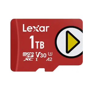 Lexar® PLAY microSDXC™ UHS-I Card LMSPLAY001T-BNNNG