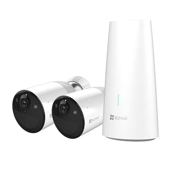 EZVIZ BC1 SMART HOME BATTERY CAMERA KIT 1BASE 2CAM 無線電池網絡攝錄機套裝 (2攝錄機+1基座)