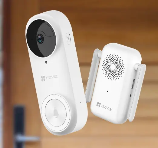 EZVIZ DB2 Pro - Battery-powered Video Doorbell Kit 全無線智能門鐘套裝