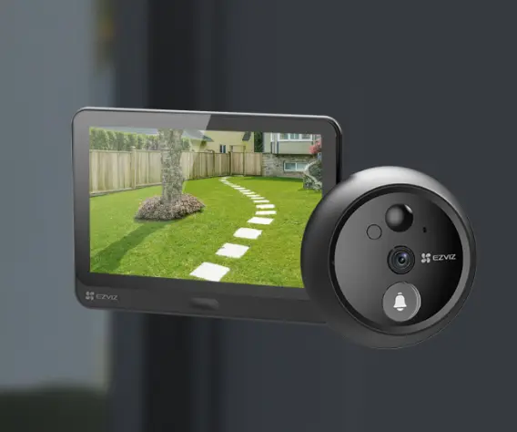 EZVIZ HP4 - Wire-free Peephole Doorbell 全無線貓眼攝像頭+門鈴