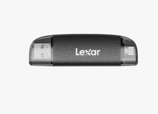 Lexar 多功能2合1 USB-A/C讀卡機 Dual-Slot USB-A/C Reader LRW310X