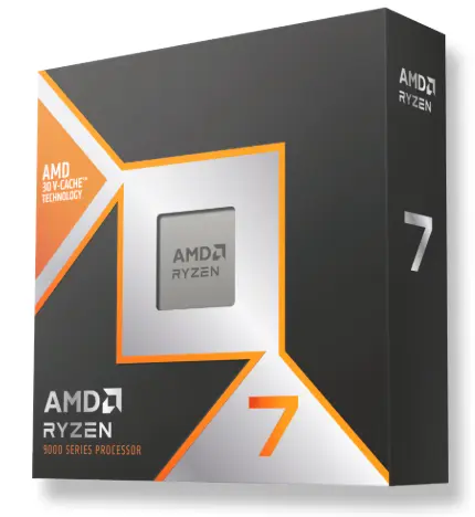 AMD RYZEN 7 9800X3D 桌上型電腦處理器 BOX ( Tray $3320 )