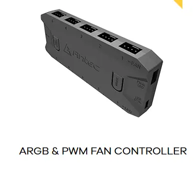 ANTEC ARGB & PWM FAN CONTROLLER ( SATA POWER CONNEXTOR / 4PIN PWM X5 / 3PIN ARGB X5 )