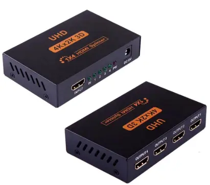 4K HDMI SPLITTER 1 IN 4 OUT