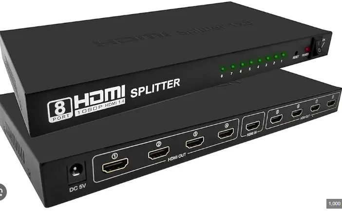 4K HDMI SPLITTER 1 IN 8 OUT