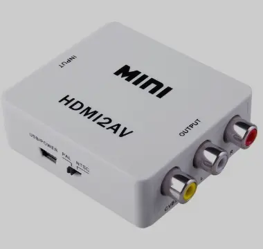 HDMI TO AV WITH 3.5MM AUDIO CONVERTER