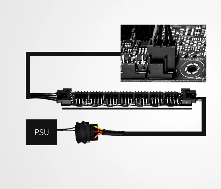ID-COOLING FH-07 1 TO 7 PORT PWM POWER SUPPLY