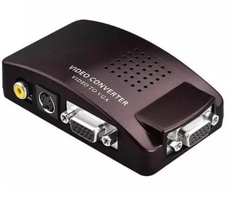 Onten OTN-7108 AV RCA S-Video Port to VGA Converter ( PAL / NTSC / SECAM support )