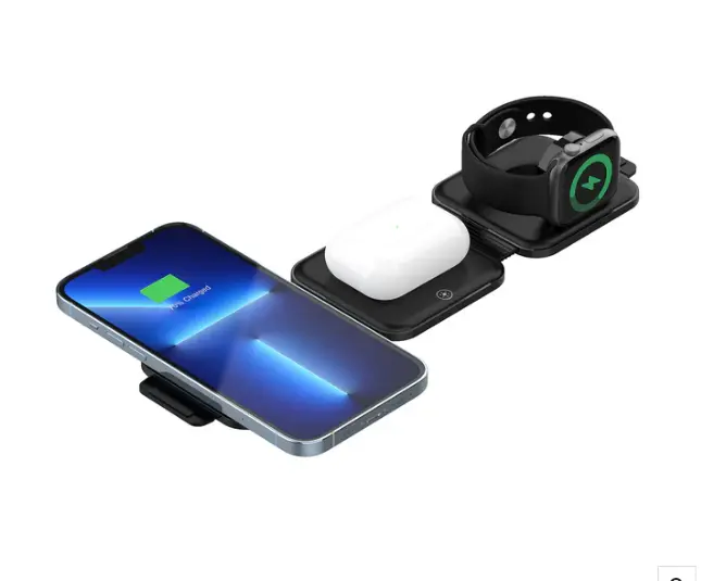 UNITEK P1223A 3 合 1 旅行磁吸無線充電器