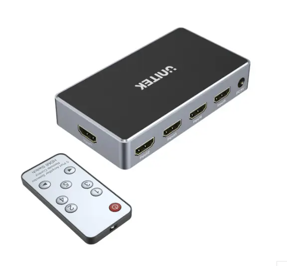 UNITEK V1110A 4K 30Hz HDMI 切換器 (5進1出)
