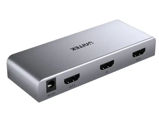 UNITEK V1130A01-UK 4K30Hz HDMI 分配器 (1入2出)