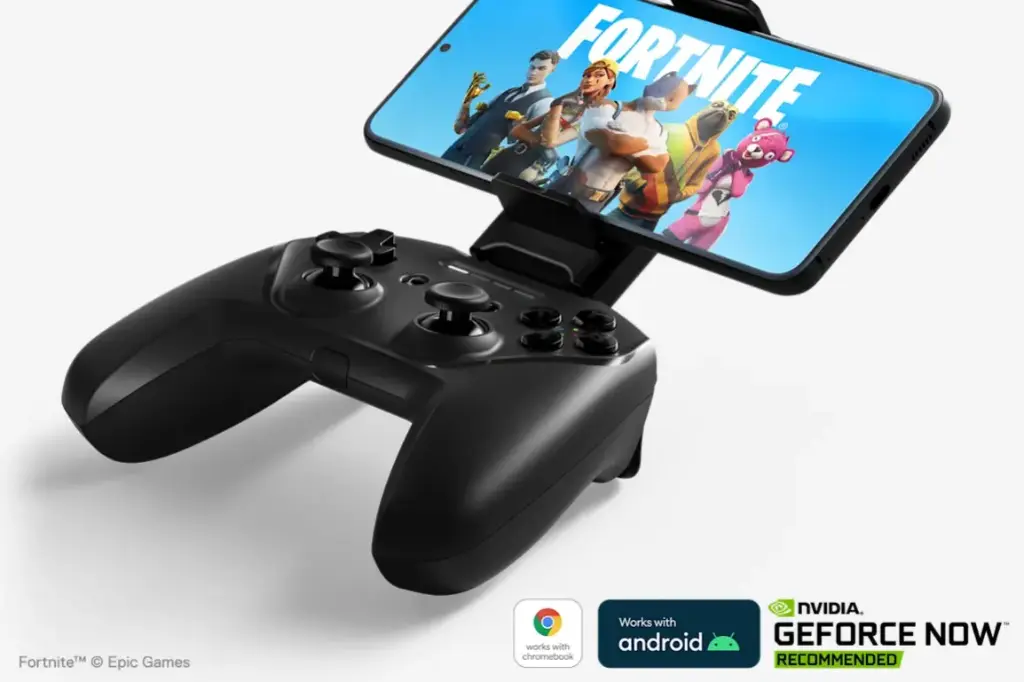 STEELSERIES Stratus+ 適用於 Android™ 和 Chromebook 的無線遊戲控制器 / PC  透過 USB-C 線連接至電腦