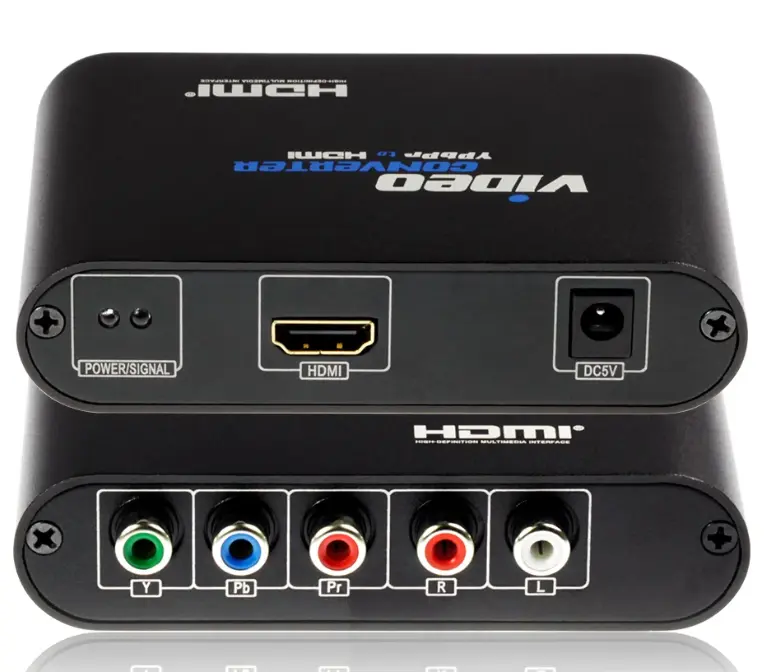 YPBPR TO HDMI CONVERTER W/POWER SUPPLY