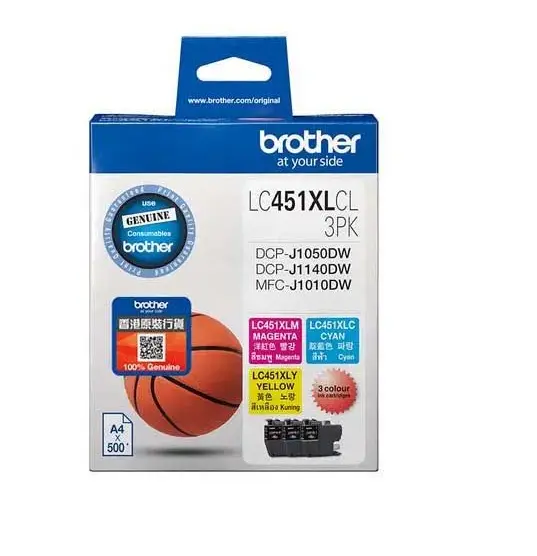 BROTHER LC451XL CL 3PK 彩色墨盒
