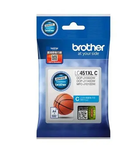 BROTHER LC451XLC 彩色墨盒