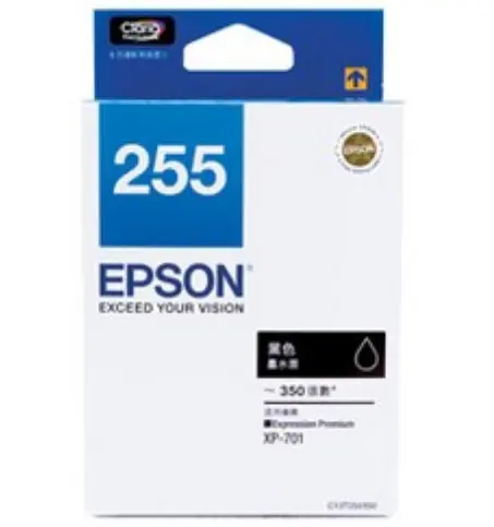 EPSON 255 C13T255180 - 黑色墨水