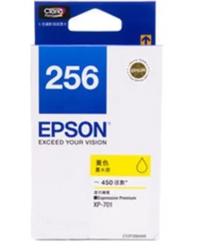 EPSON 256 C13T256480 - 黃色墨水