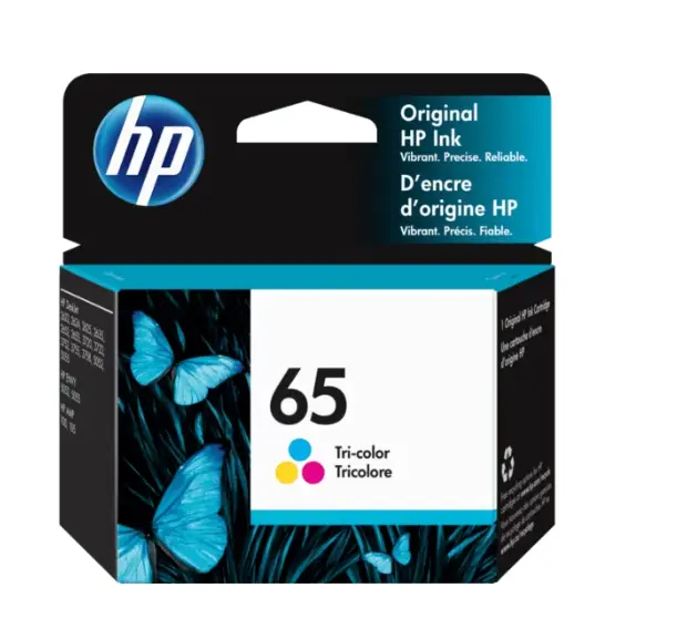 HP 65 三色原廠墨盒 N9K01AA