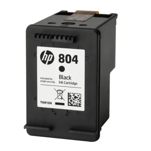 HP 804 黑色原廠墨盒 T6N10AA