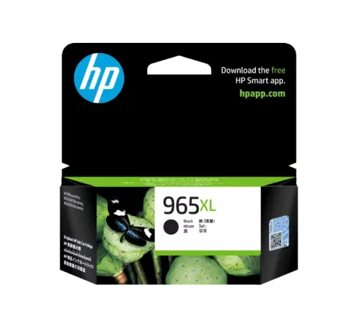 HP 965XL 高打印量黑色原廠墨盒 3JA84AA
