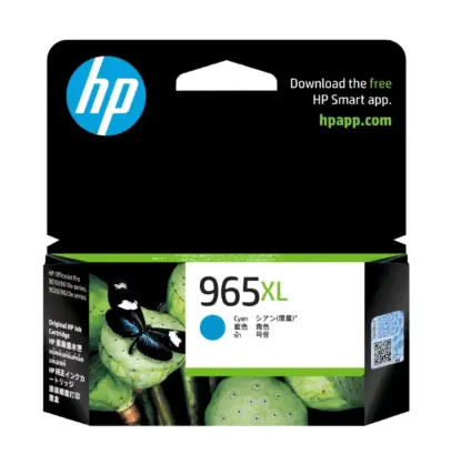 HP 965XL 高打印量綻藍原廠墨盒 3JA81AA