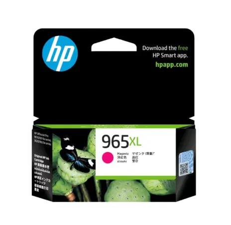 HP 965XL 高打印量洋紅原廠墨盒 3JA82AA