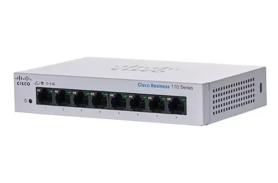 Cisco Business 8-GE Unmanaged Switch (CBS110-8T-D)