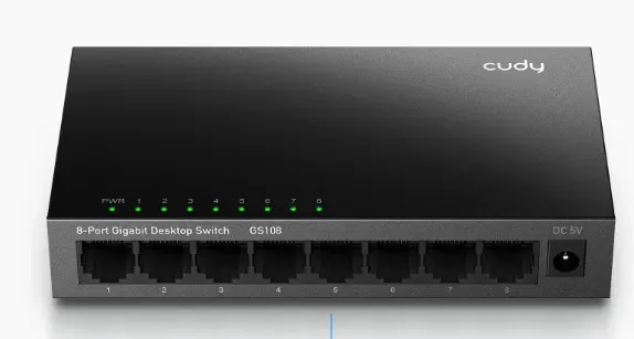 CUDY GS108 UNMANAGED SWITCH 8-PORT GIGABIT