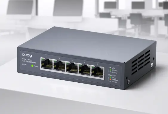 CUDY HS105 2.5GBPS 5PORT MULTI-GIGABIT SWITCH