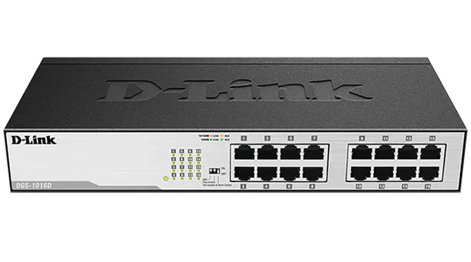 D-LINK DES-1024D 24-PORT FAST ETHERNET UNMANAGED SWITCH