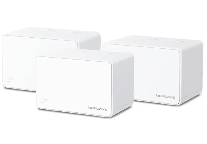 MERCUSYS HALO H80X AX3000 完整家庭 MESH WIFI 6 系統 (3件裝)