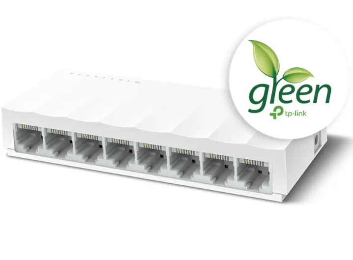 TP-LINK LS1008 LITEWAVE 8 PORT 10/100M MINI SWITCH