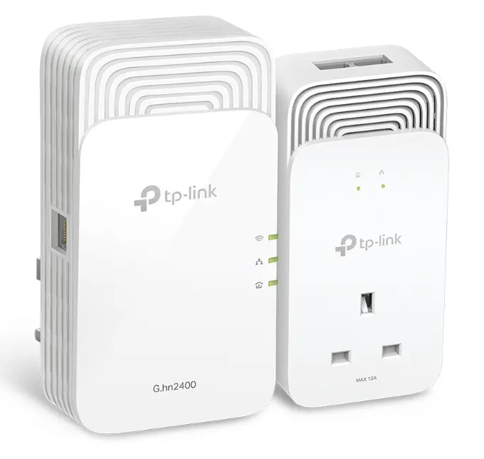 TP-LINK PGW2440 KIT  G.hn2400 Powerline AX1800 Wi-Fi 6 Kit