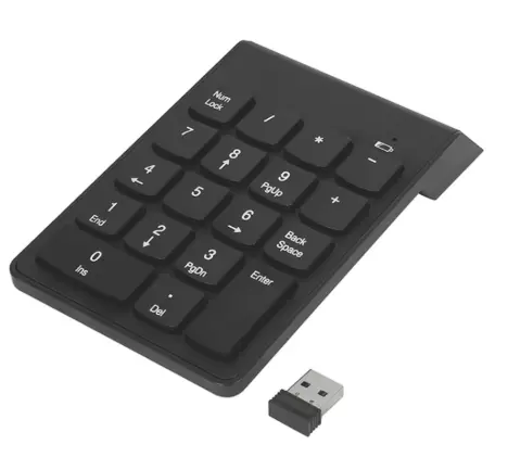 MC 2.4G WIRELESS NUMBER KEYBOARD 2129RF