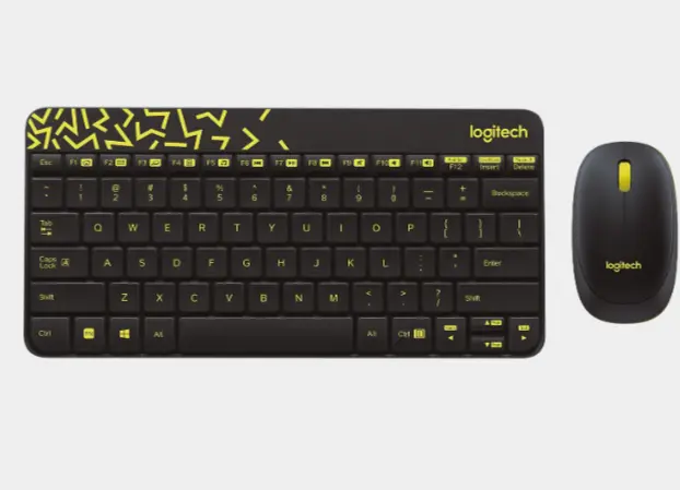 LOGITECH MK240 NANO WIRELESS COMBO BLACK / WHITE