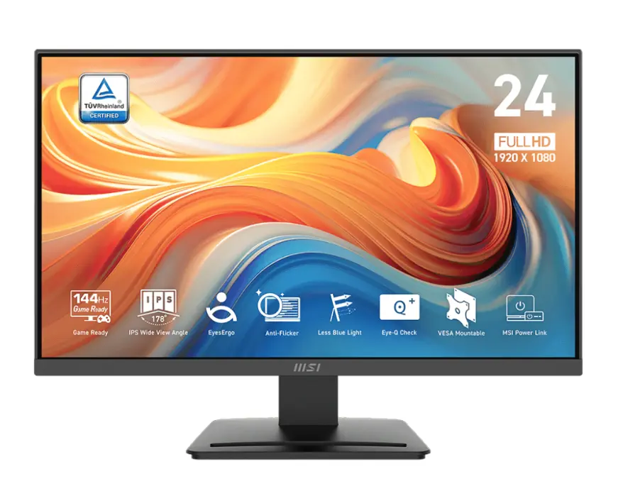 MSI 23.8" PRO MP243L E14 144HZ FHD IPS (16:9) 顯示器