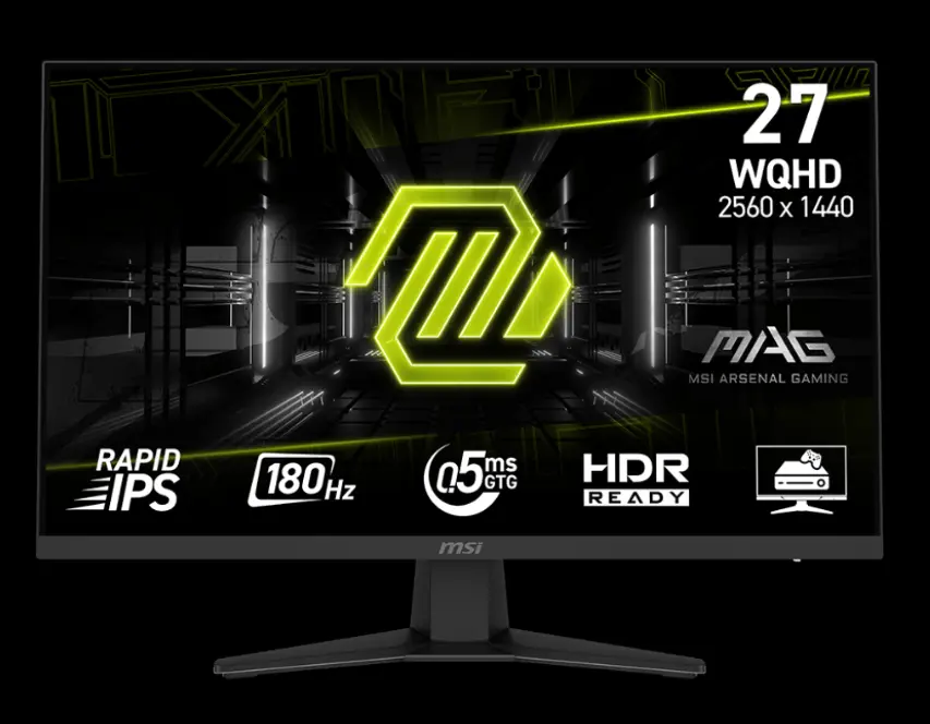 MSI 27吋 MAG 274QF 2K WQHD RAPID IPS 180HZ 電競顯示器