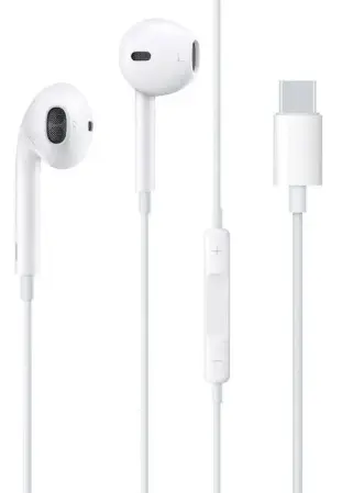 BUDI EP38T TRUE SOUND HEADPHONES USB-C CONNECTOR W/MICROPHONE