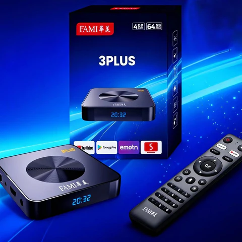 【香港行貨】【全港免運】FAMI 華美 3PLUS AI電視盒 (2026版) (4+64GB)