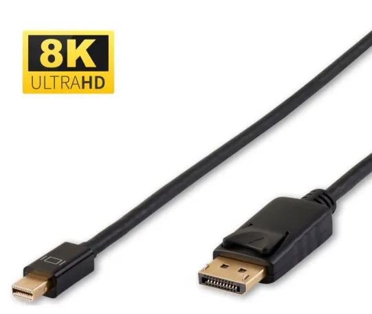 AKI MINI DISPLAY PORT TO DISPLAY CABLE DP 1.4 YL-MINI DP01 2M