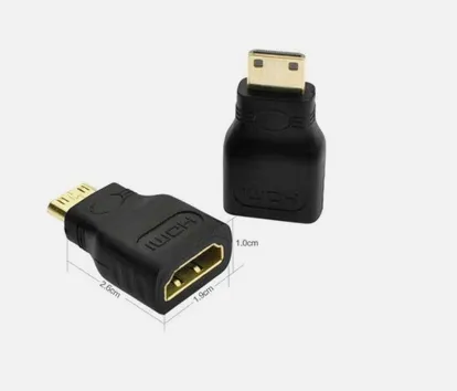 AKI MINI HDMI M TO HDMI F ADAPTER