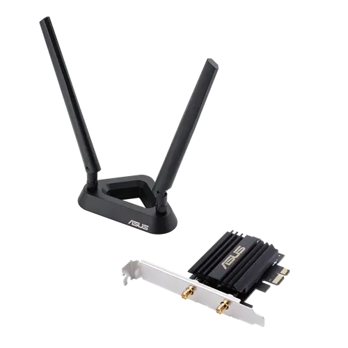ASUS PCE-AX58BT AX3000 Dual Band PCI-E WiFi 6 (802.11ax) Wi-Fi Adapter