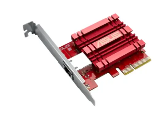 ASUS XG-C100C V3 10G Network Adapter PCI-E x4 Card with Single RJ-45 Port and built-in QoS for use