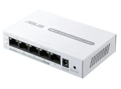 ASUS EXPERTWIFI EBP15 5-Port GbE smart managed PoE+ switch