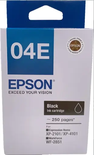 EPSON 04E BLACK INK CARTRIDGE