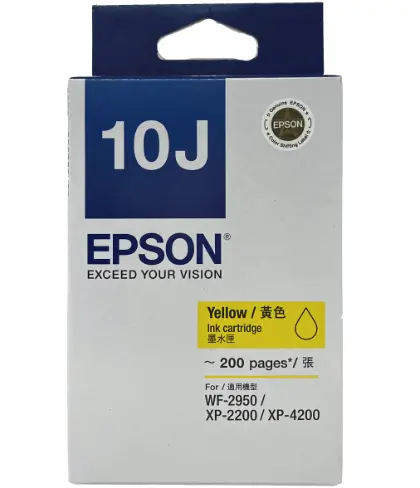 EPSON 10J INK CARTRIDGE C13T10J283 CYAN / C13T10J383 MAGENTA / C13T10J483 YELLOW