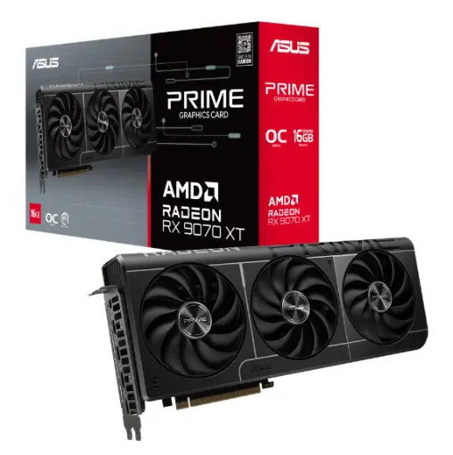 ASUS Prime Radeon RX 9070 XT OC Edition 16GB GDDR6