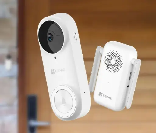 EZVIZ DB2 Pro - Battery-powered Video Doorbell Kit 2K+ 全無線智能門鐘套裝